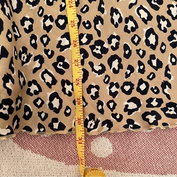 NWOT Satin Maxi Skirt Leopard/Cheetah Print - Picture 8 of 8